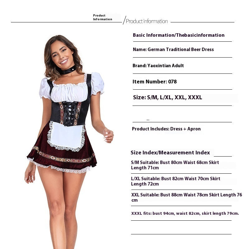 Beer Festival Clothing And Dress Floral Embroidery