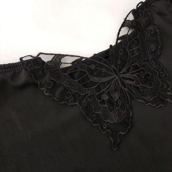 New Shirt Women's Butterfly Embroidery