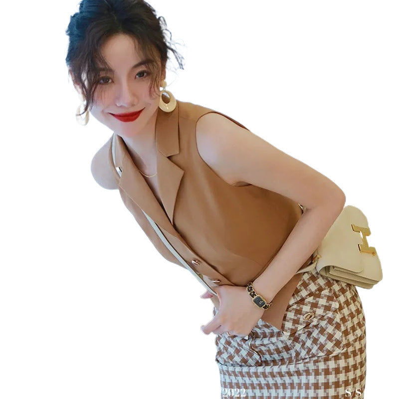 High Class Elegant Vintage Suit Vest Vest Waistcoat