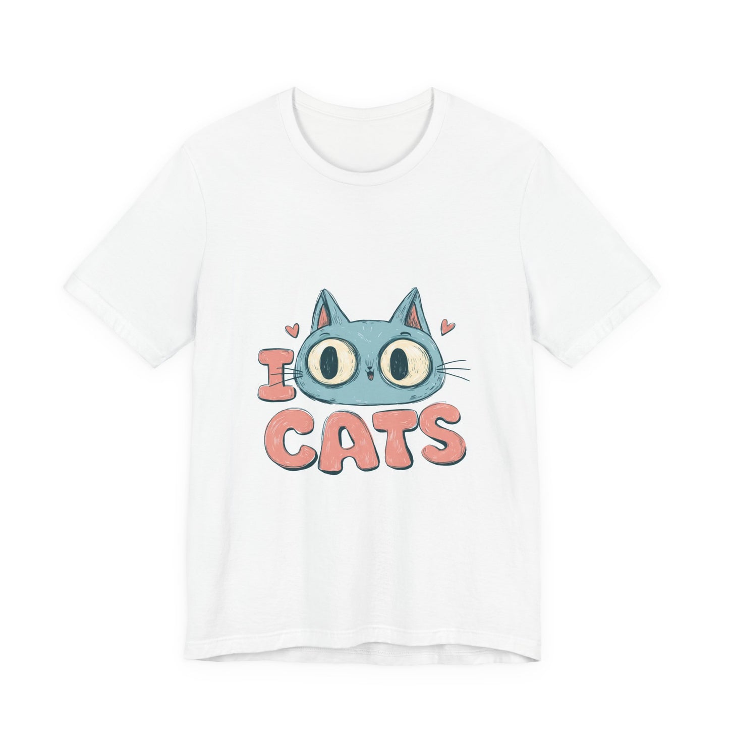 Cute Cat Lover Tee, Casual Shirt for Cat Owners, Funny Cat T-Shirt, Gift for Cat Lovers, Birthday Gift
