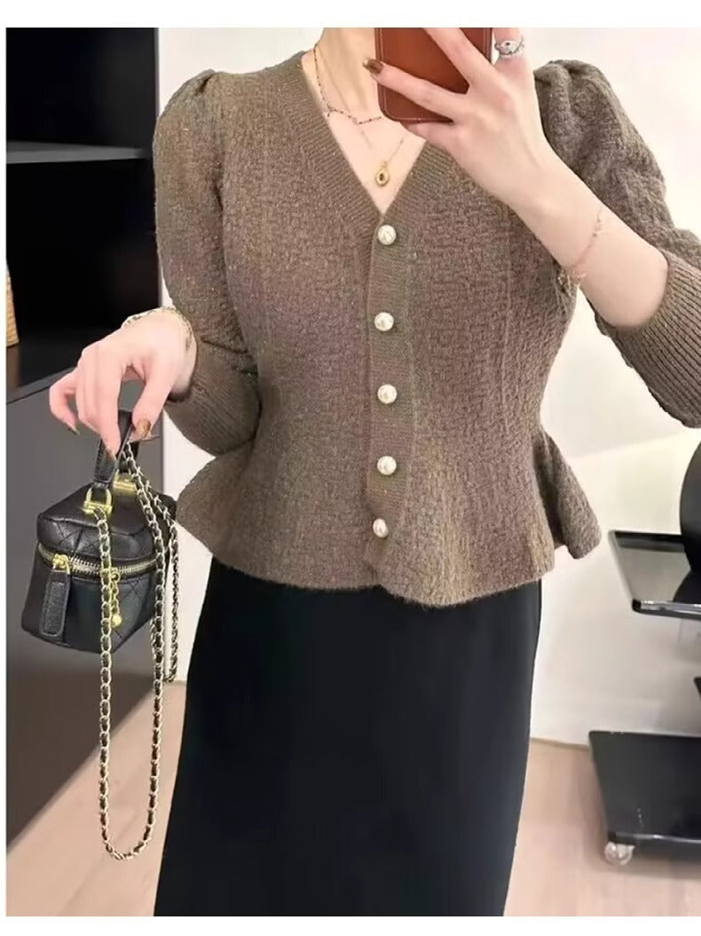 Women's Long Sleeve Slim Fit Slimming Top Sweater