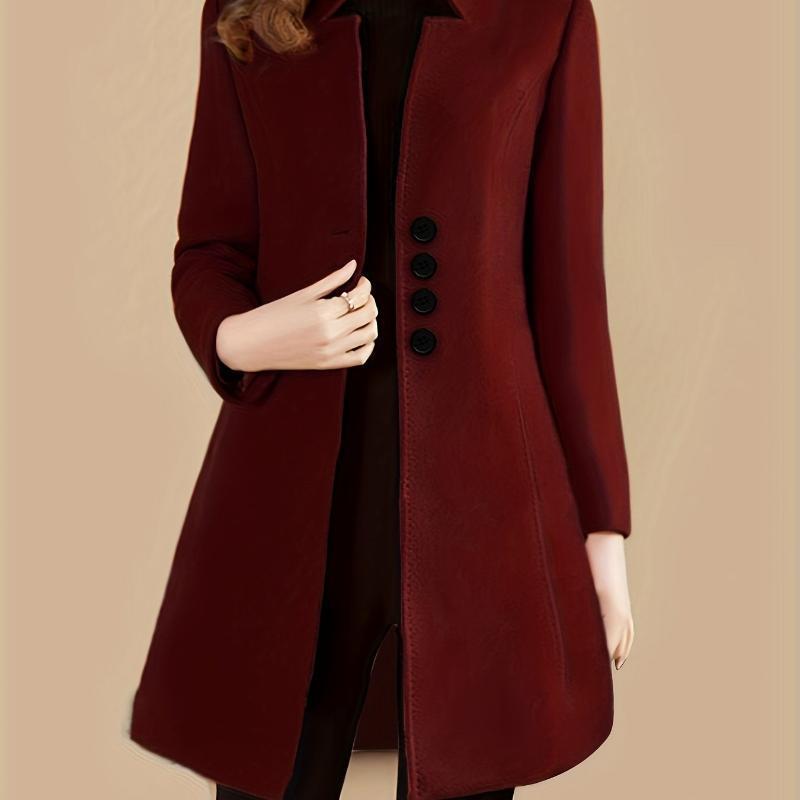Fashion Slim-fit Temperament Slimming Women's Coat