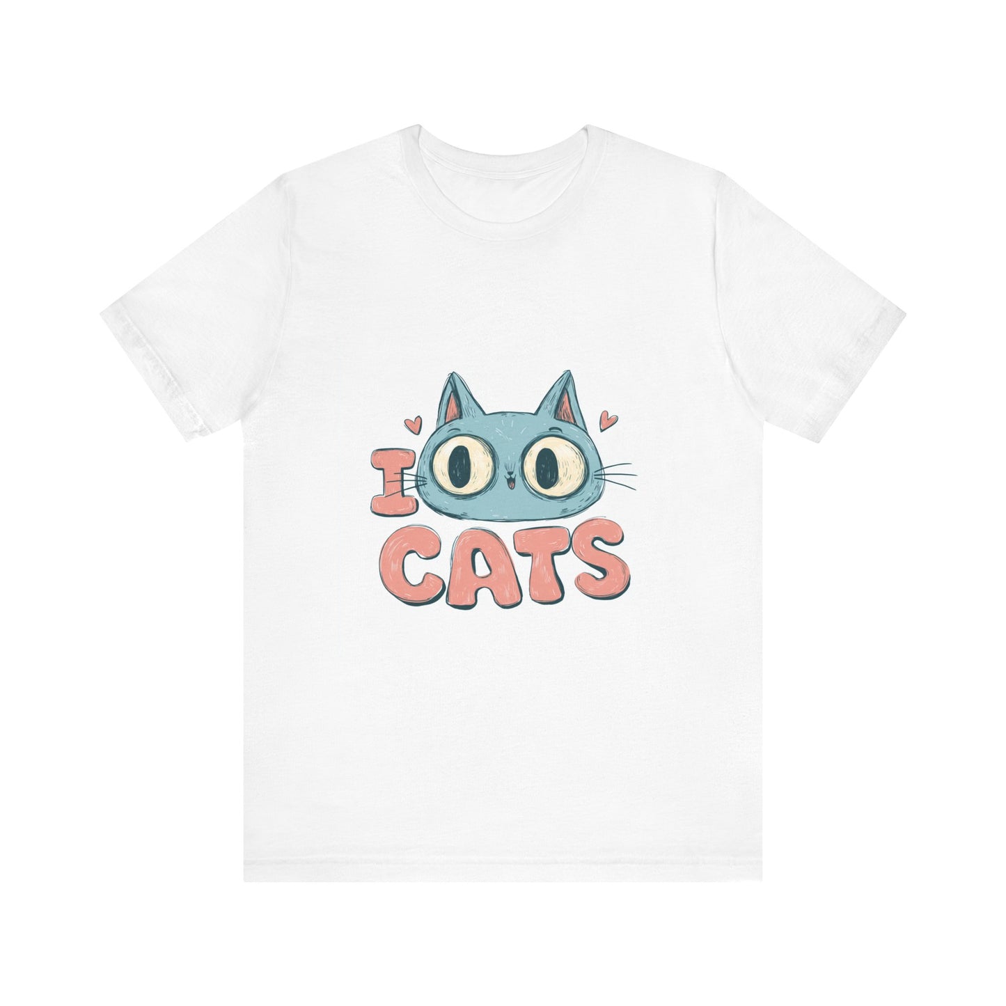 Cute Cat Lover Tee, Casual Shirt for Cat Owners, Funny Cat T-Shirt, Gift for Cat Lovers, Birthday Gift