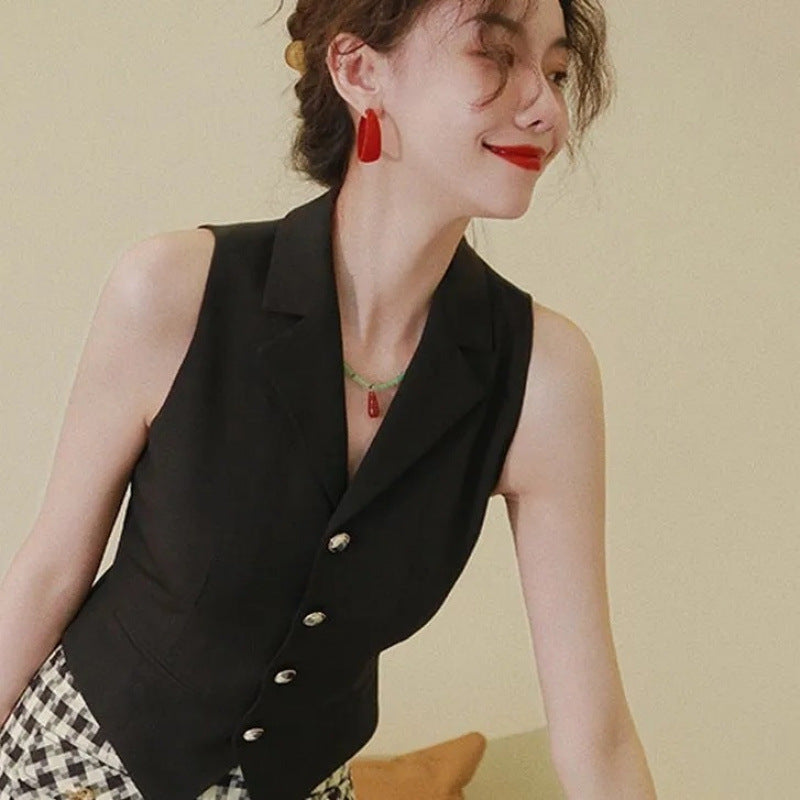 High Class Elegant Vintage Suit Vest Vest Waistcoat