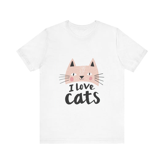 Cat Lovers Unisex Tee - Perfect for Pet Owners, Everyday Wear, Gifts, Cat-Themed Parties, Casual Days