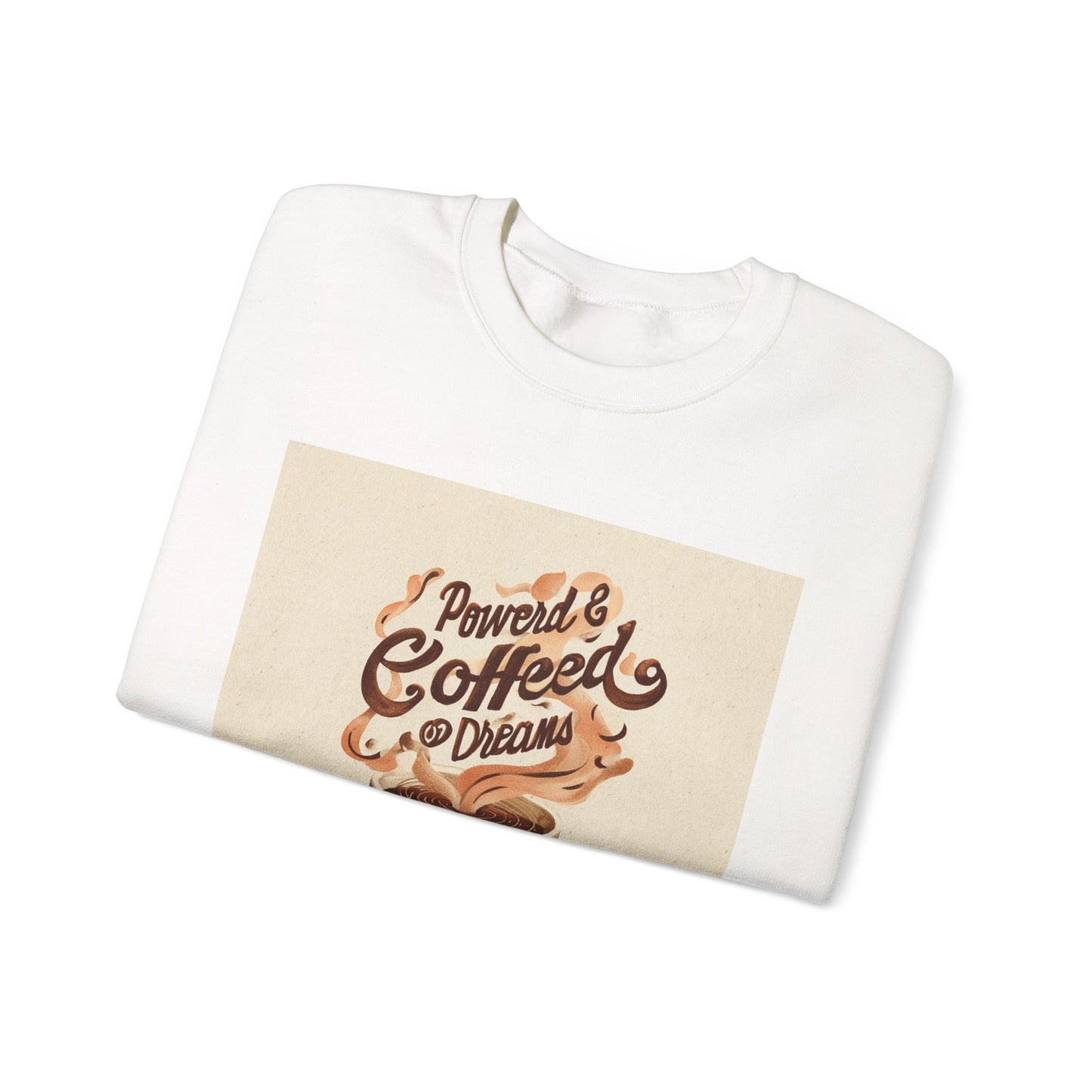 Coffee Dreams Crewneck Sweatshirt, Cozy Coffee Lover Gift, Unisex Pullover, Perfect for Fall, Coffee Enthusiast Apparel, Relaxed Style