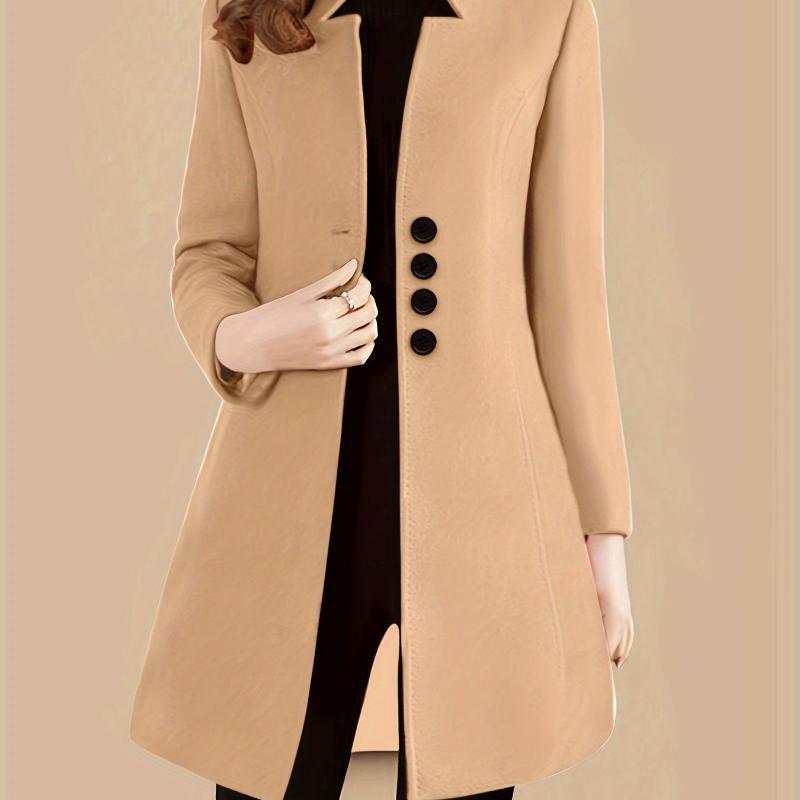 Fashion Slim-fit Temperament Slimming Women's Coat