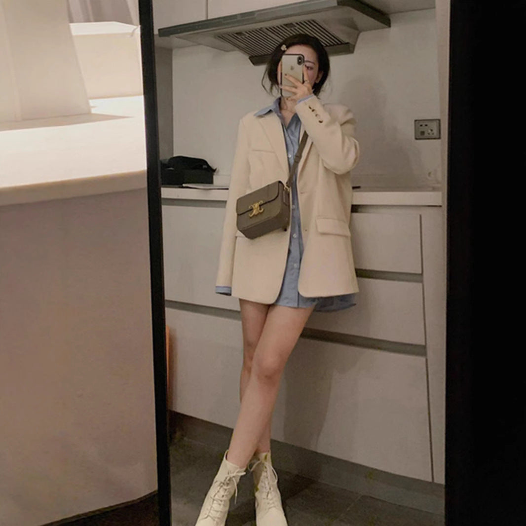 High-grade Fried Street Small Suit Jacket Korean Style