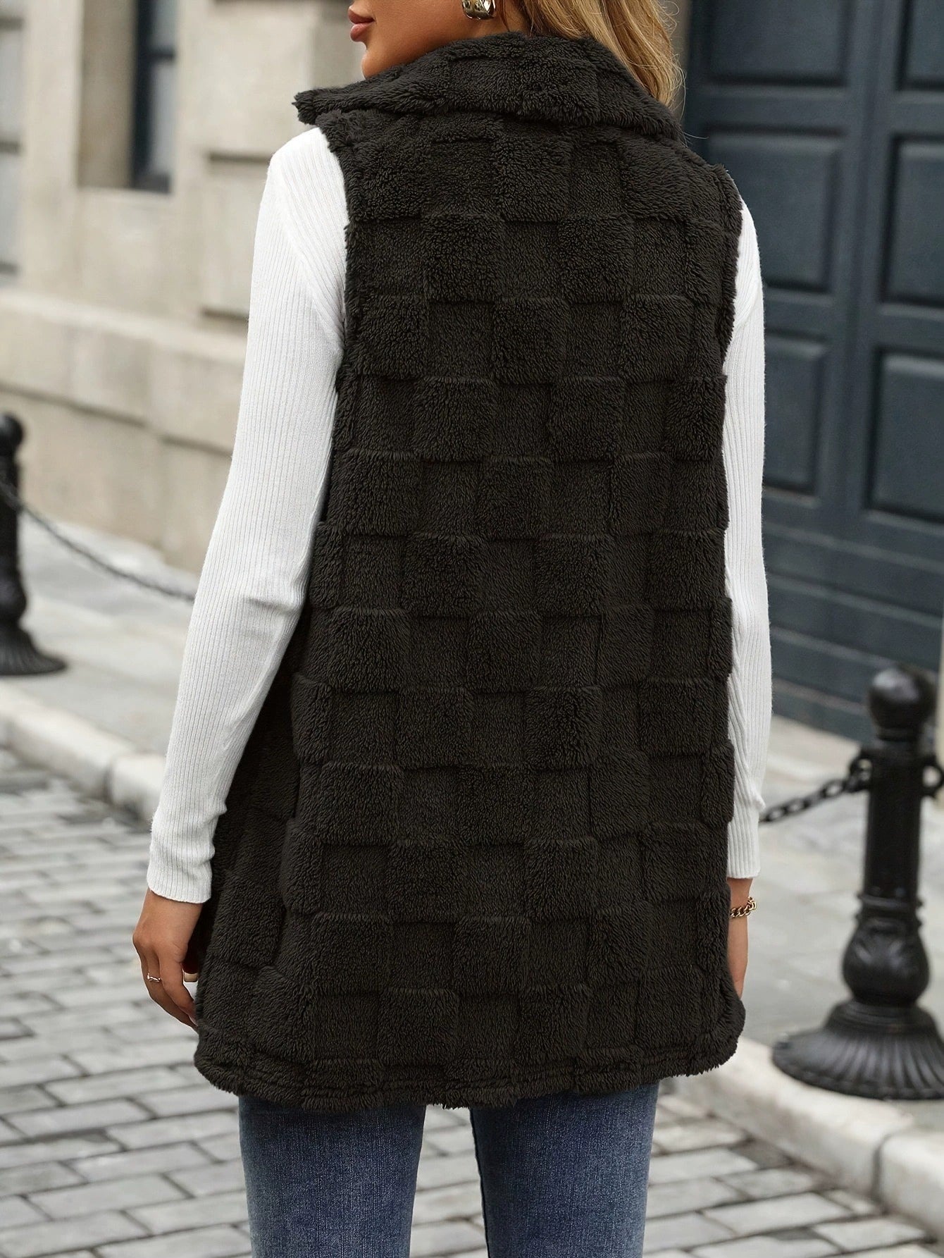 Women's Casual Pure Color All-matching Fashion Vest