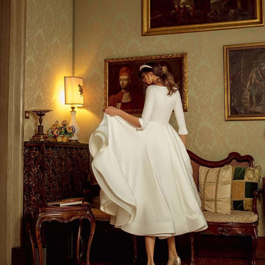 Women's Sexy V-neck Large Swing Fashion Elegant Dress