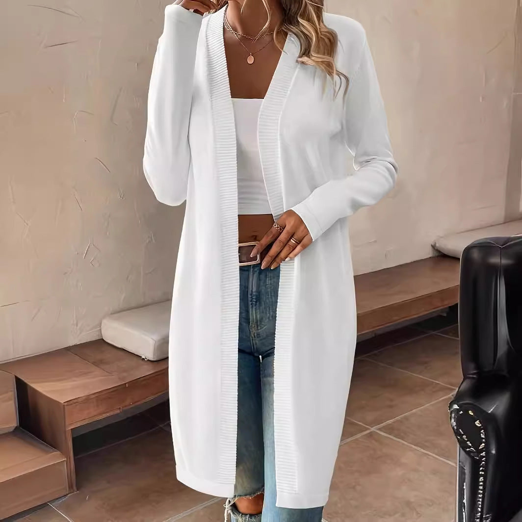 Elegant And Fashionable All-match Knitted Cardigan For Women Summer Thin