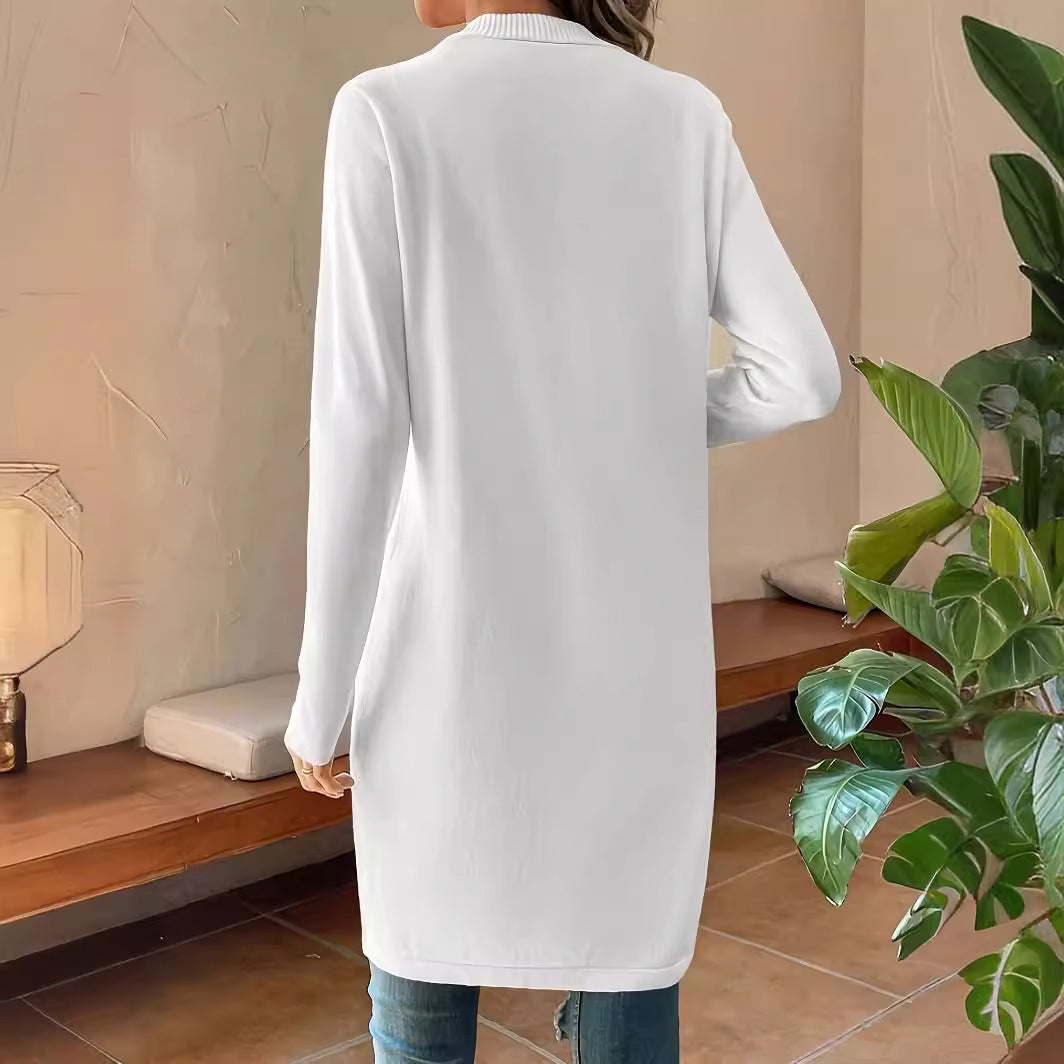 Elegant And Fashionable All-match Knitted Cardigan For Women Summer Thin